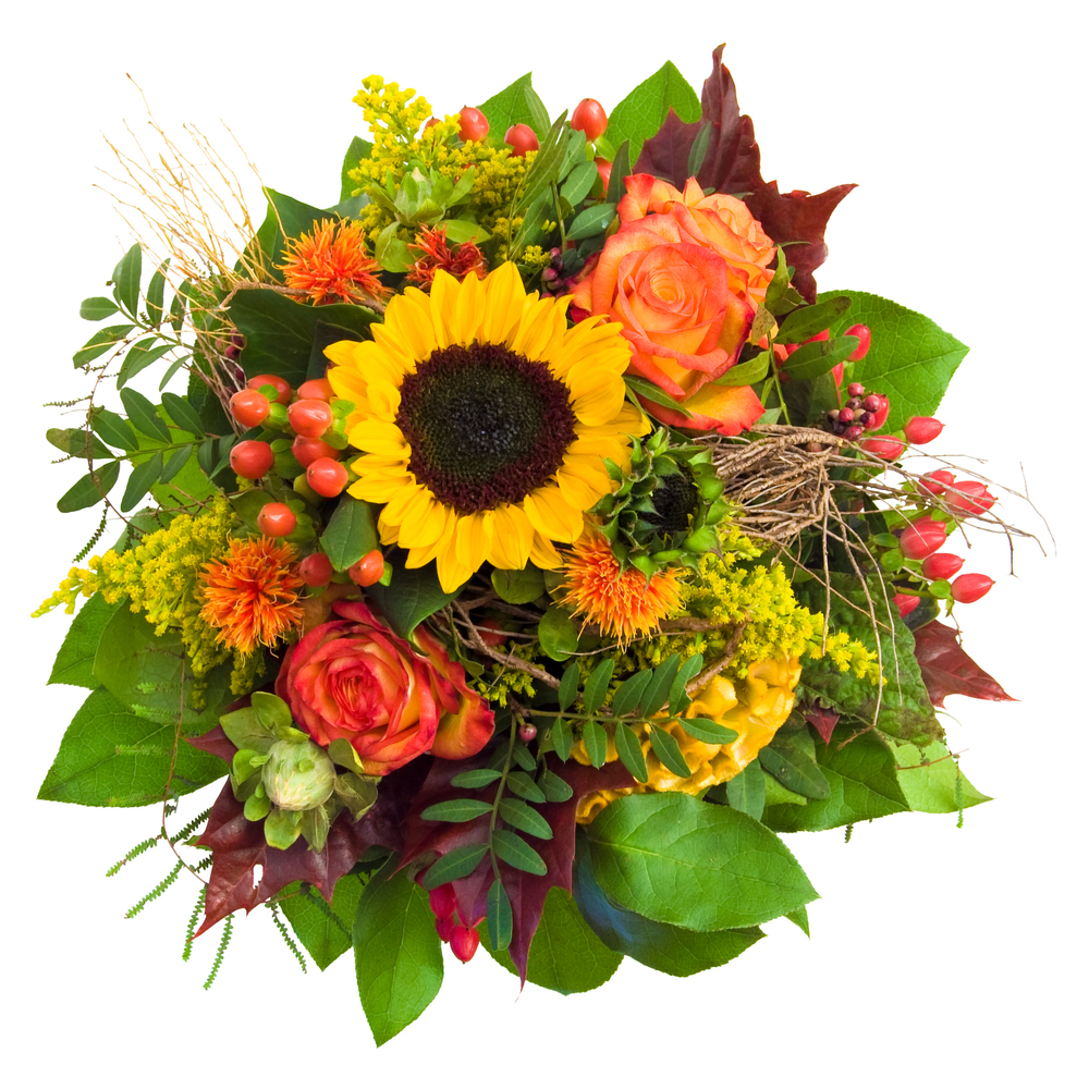 Vendita Bouquet Di Fiori Misti Con Girasoli E Rose Online