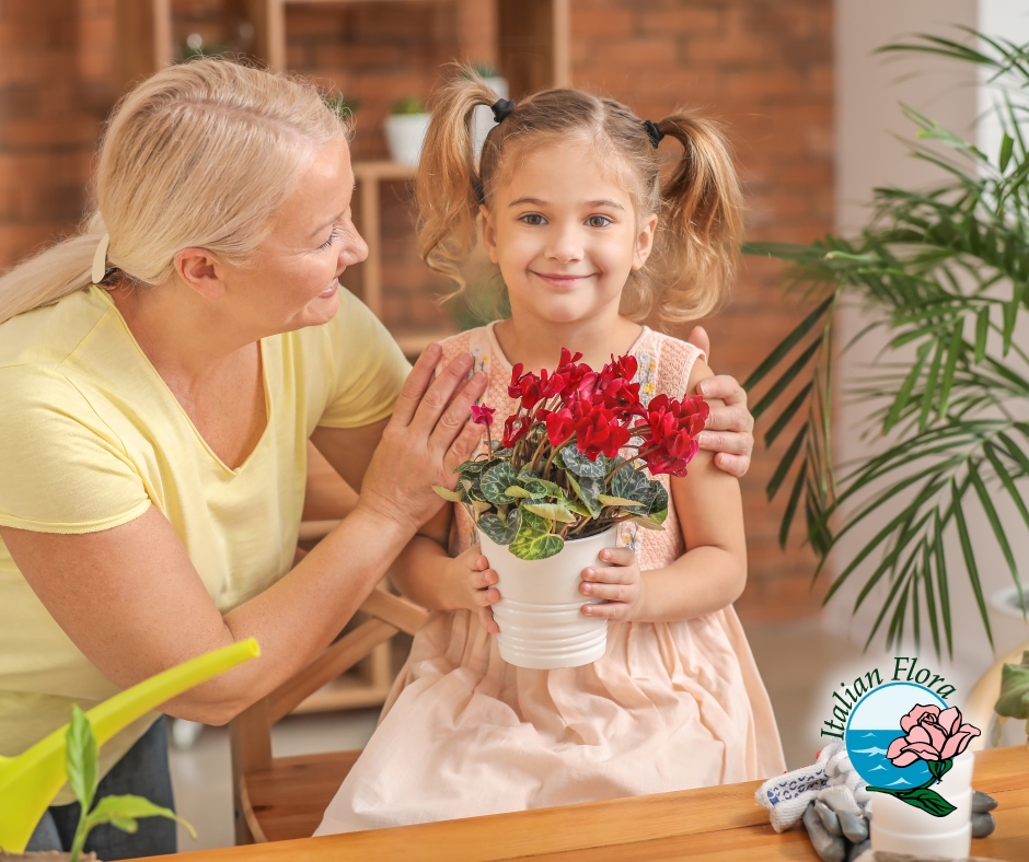 fiori per la festa dei nonni